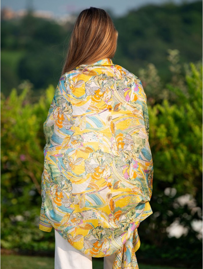 Foulard en soie ASK184C