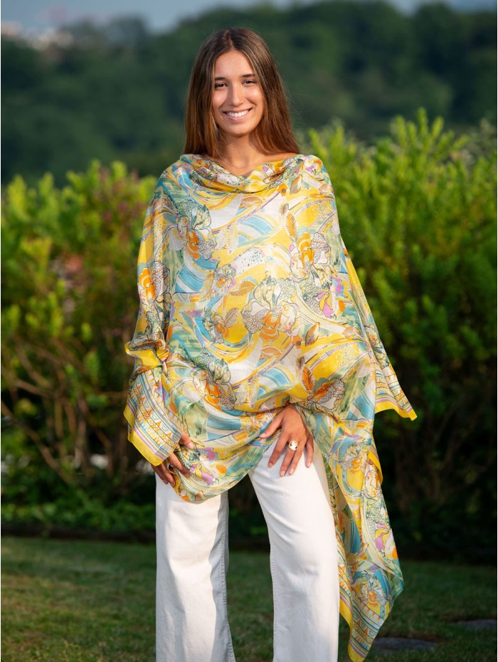 Foulard en soie ASK184C