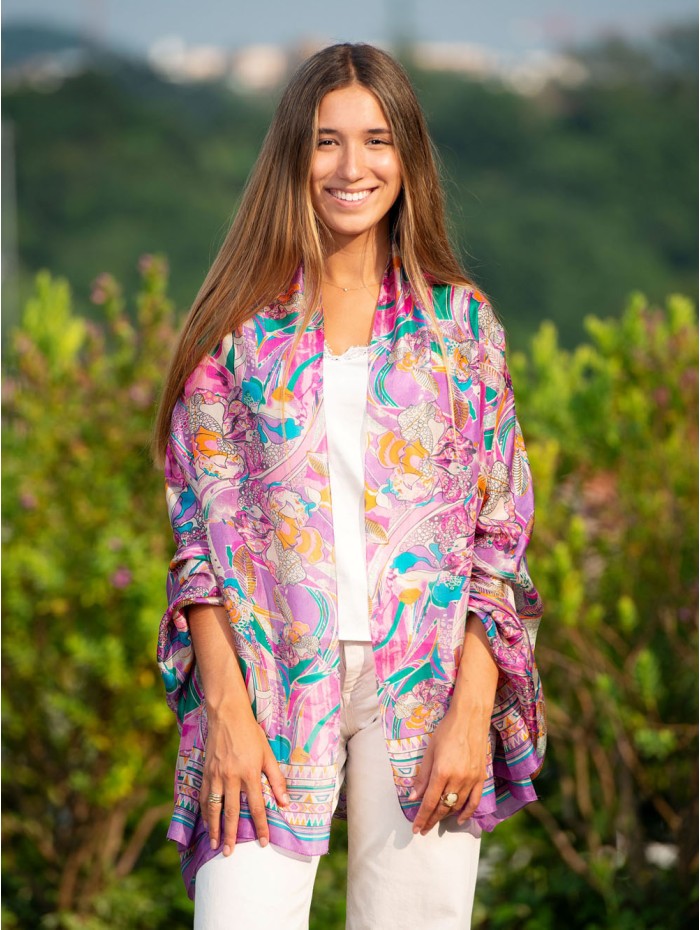 Silk foulard ASK184C