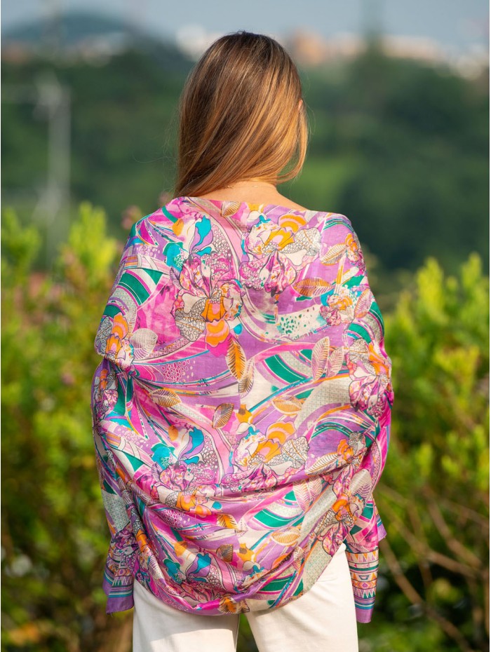 Foulard en soie ASK184C