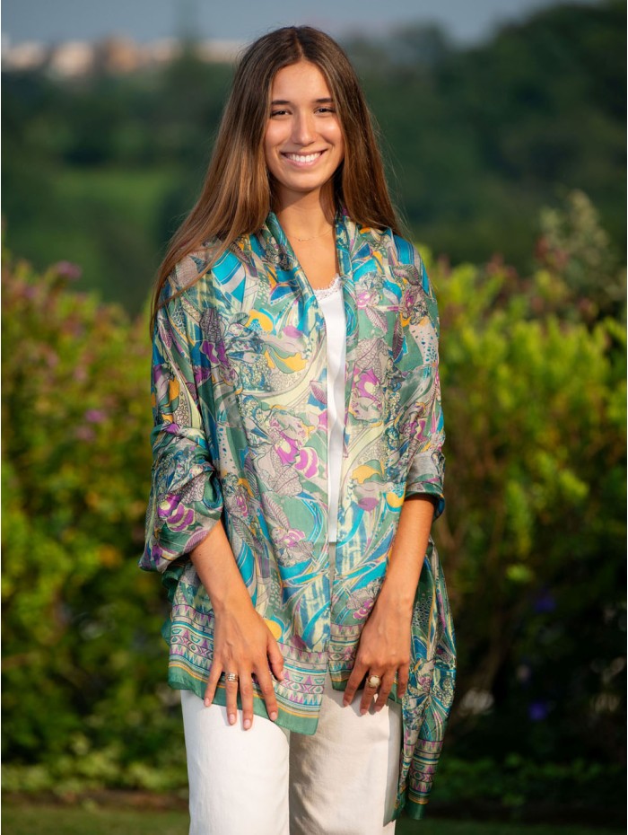 Silk foulard ASK184C