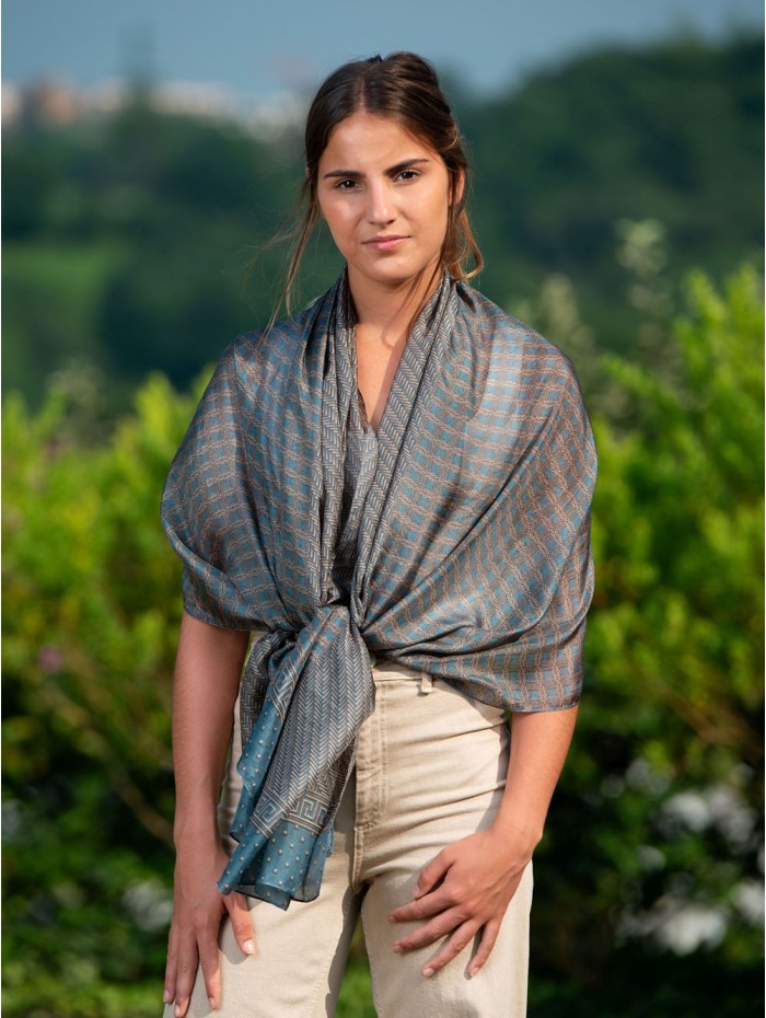 Silk foulard ASK227C