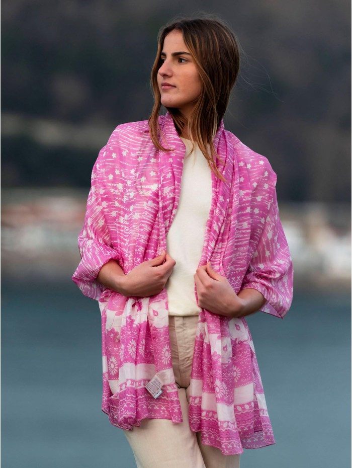 Foulard en soie CHE21CB