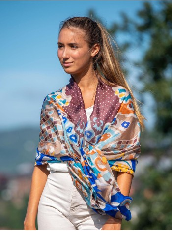 Fular de seda ASK231C