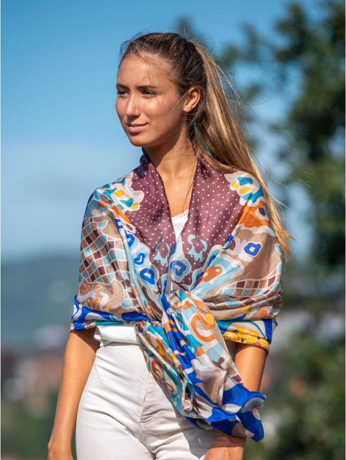 Silk foulard ASK231C