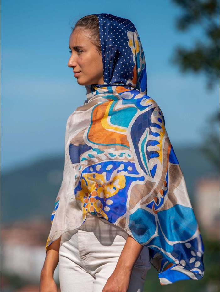 Silk foulard ASK231C