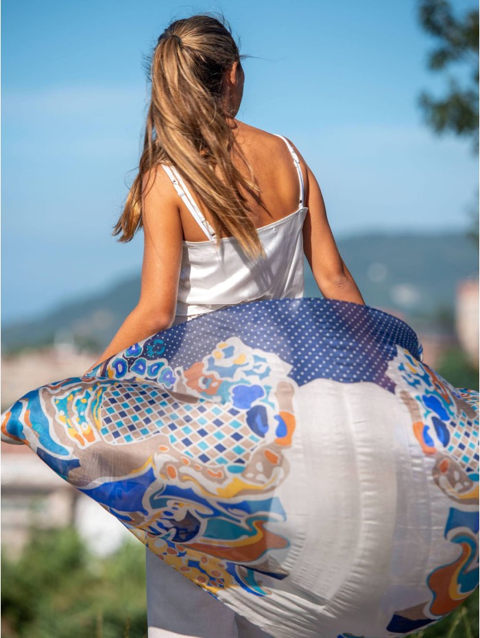 Silk foulard ASK231C