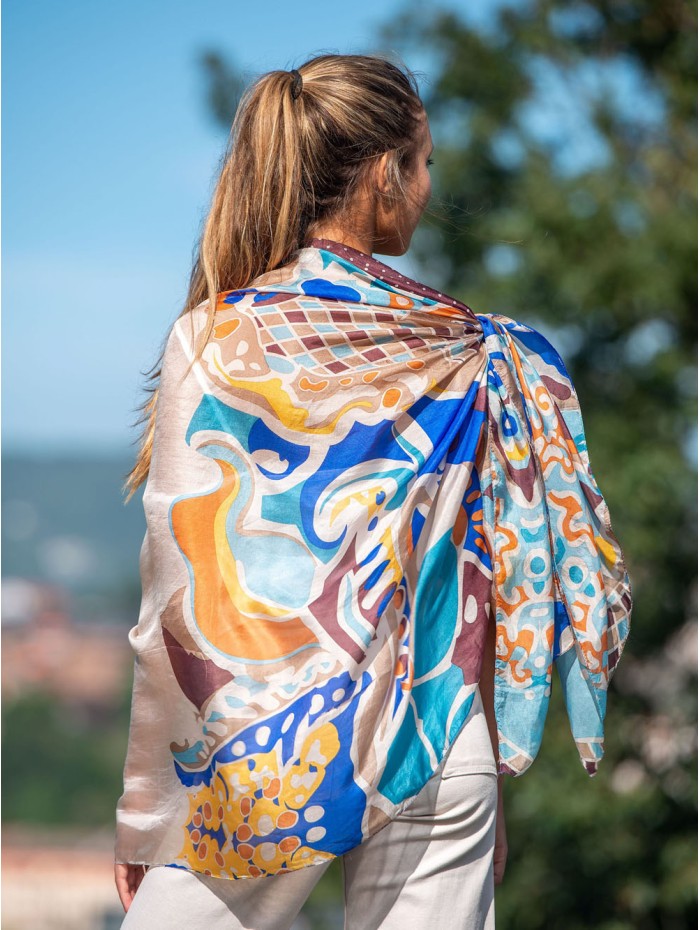 Silk foulard ASK231C