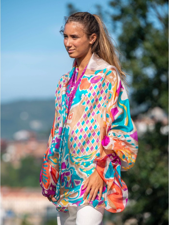 Silk foulard ASK231C