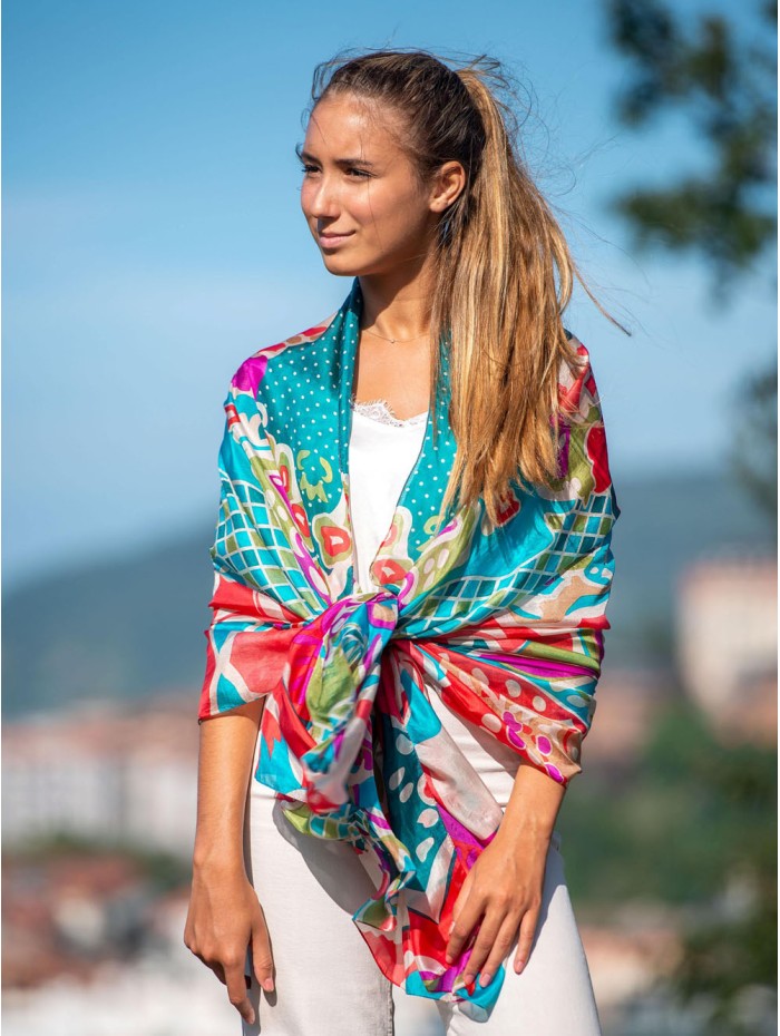 Silk foulard ASK231C