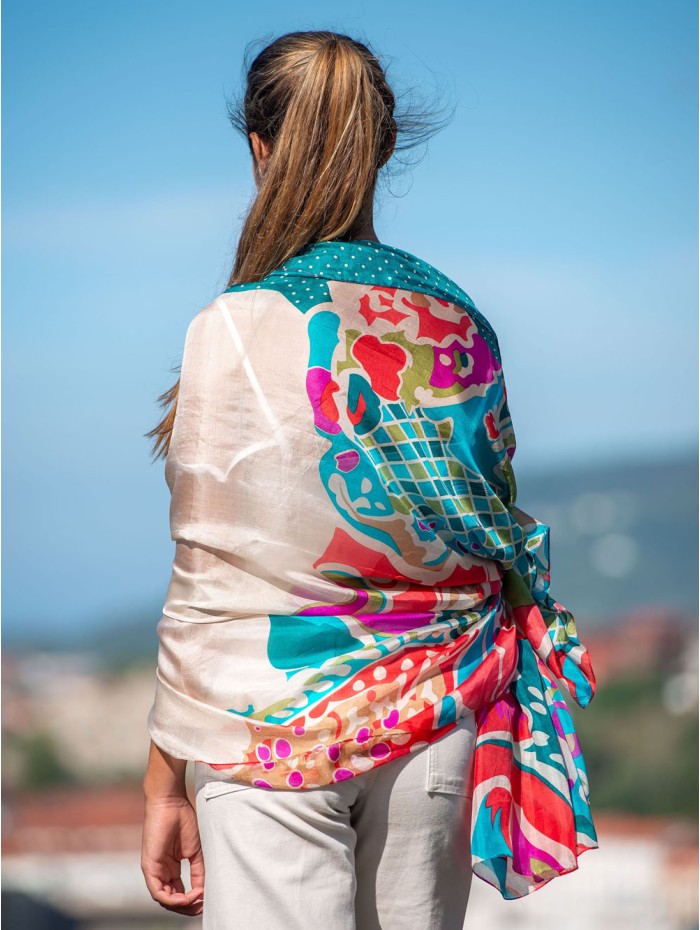 Silk foulard ASK231C