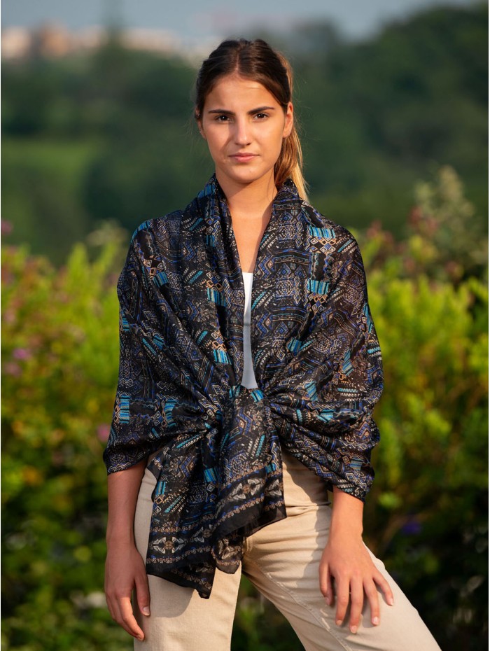 Foulard en soie ASK234C