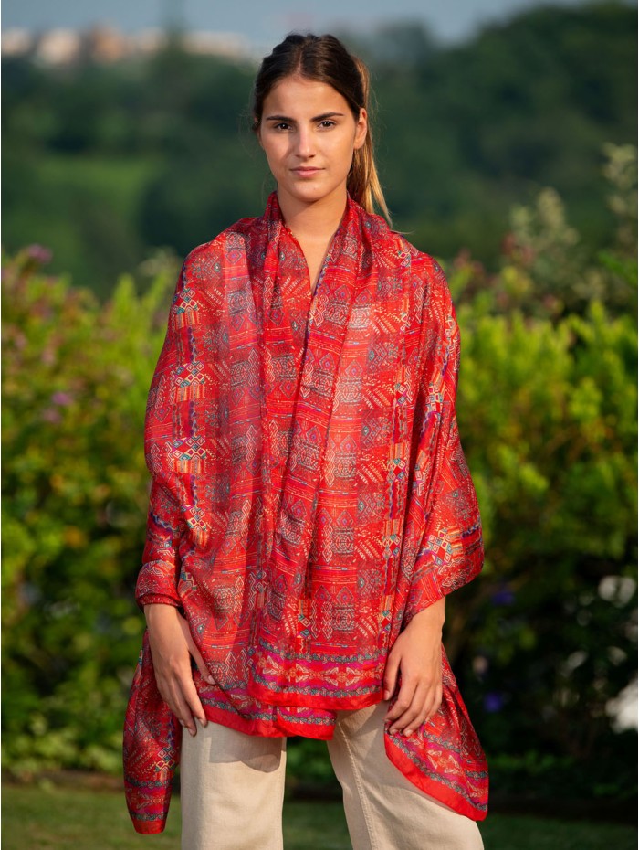 Foulard en soie ASK234C