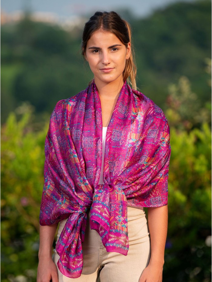 Foulard en soie ASK234C
