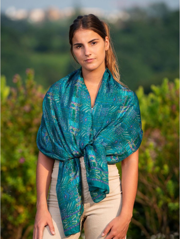 Foulard en soie ASK234C