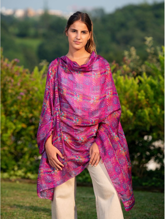 Foulard en soie ASK234C