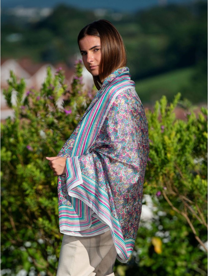 Foulard en soie ATU387C