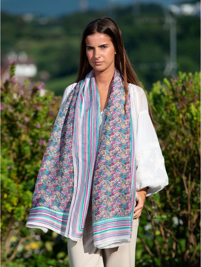 Foulard en soie ATU387C