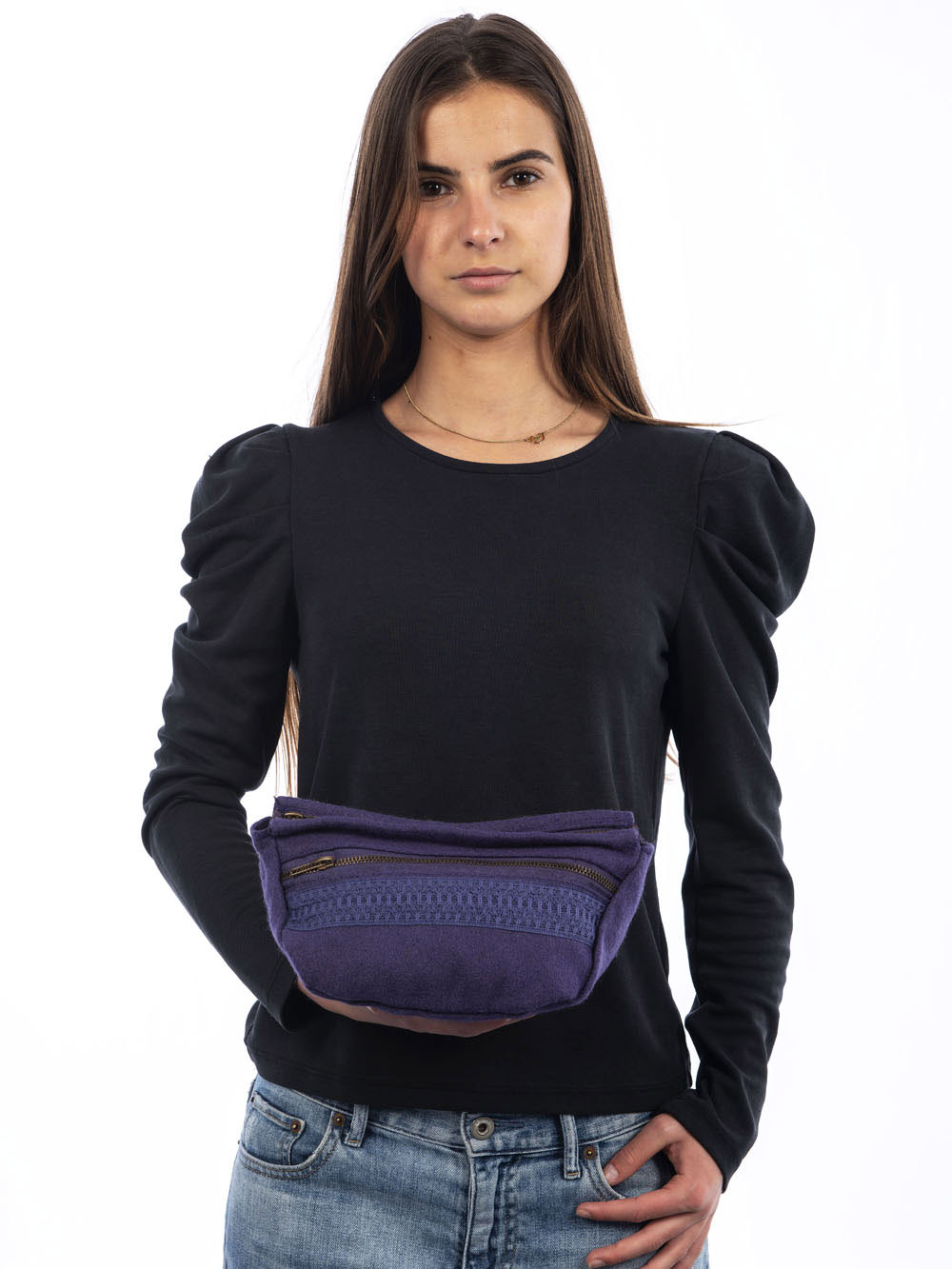 Flannel handbag ATU100N