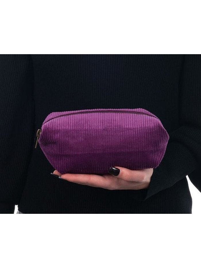 Trousse de toilette en velours côtelé ATU103N1
