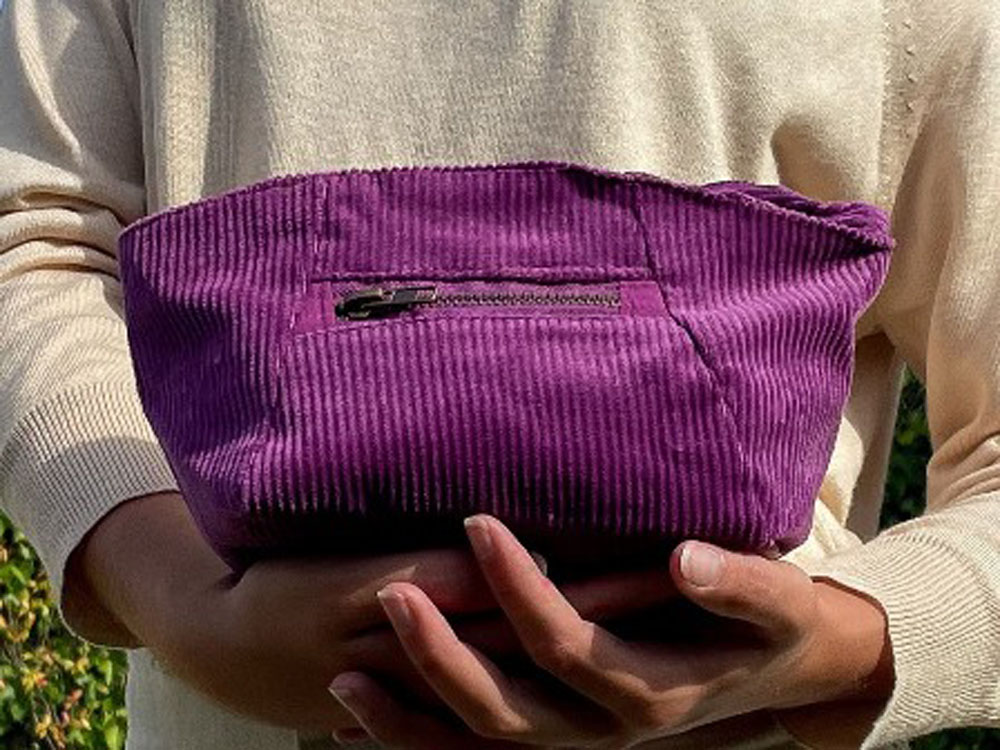 Corduroy handbag ATU103N4