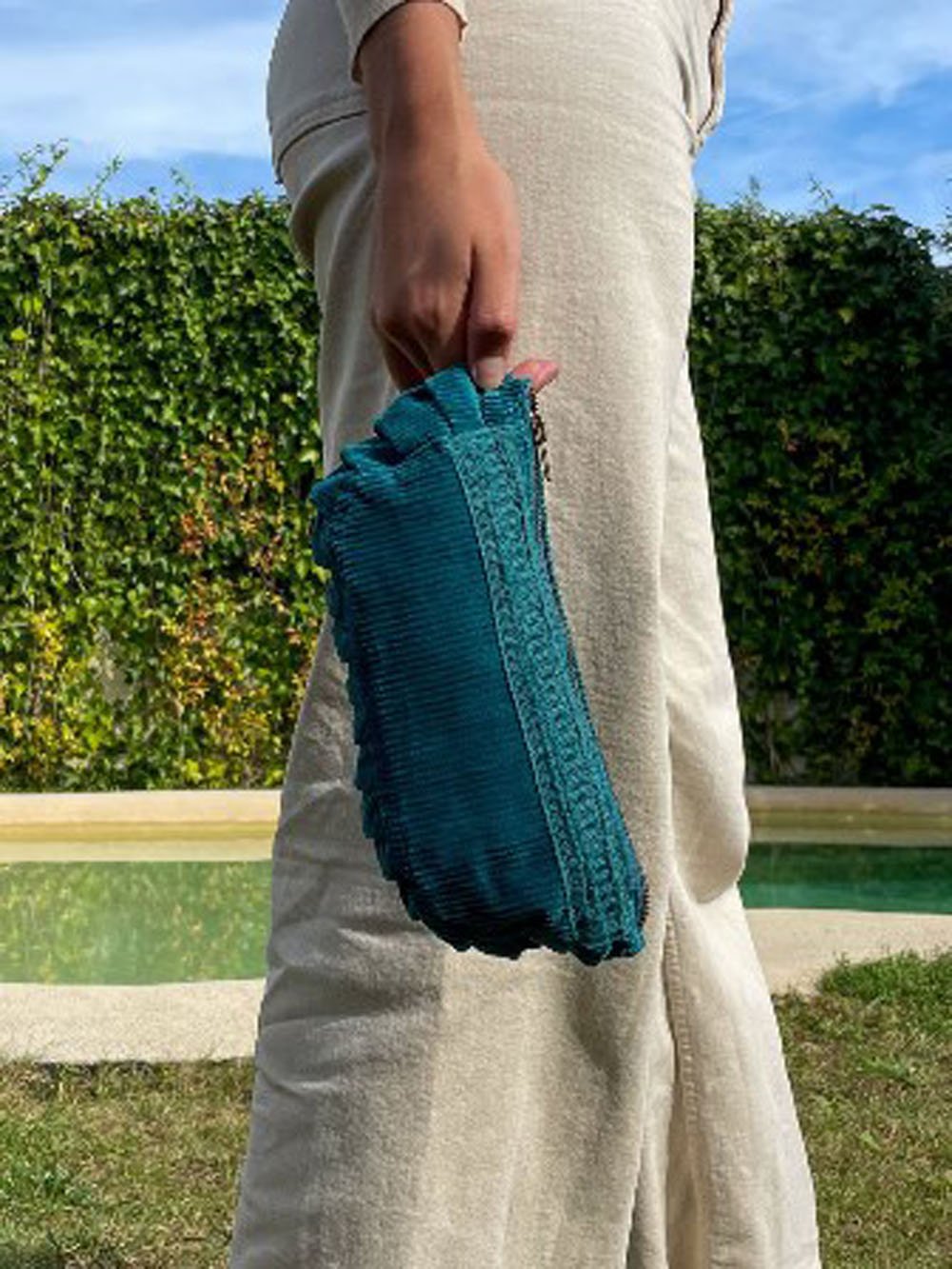 Corduroy handbag ATU103N6