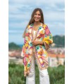 Wool and silk scarf ASW35F