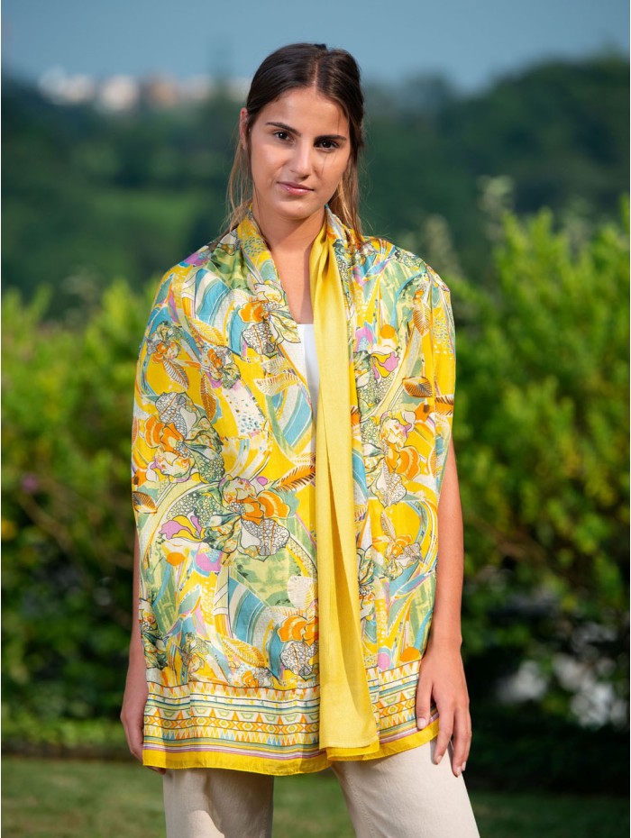Double silk foulard ASK184CD