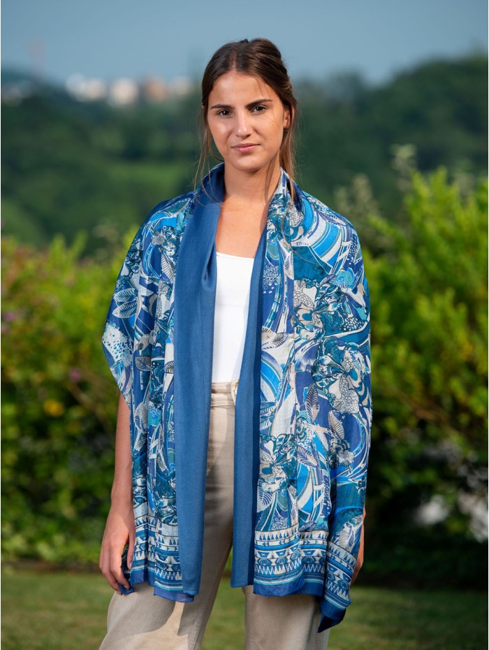 Double silk foulard ASK184CD
