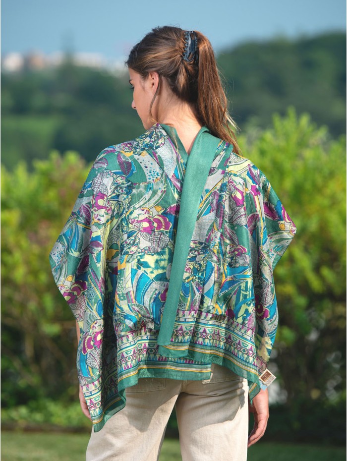 Foulard double en soie ASK184CD
