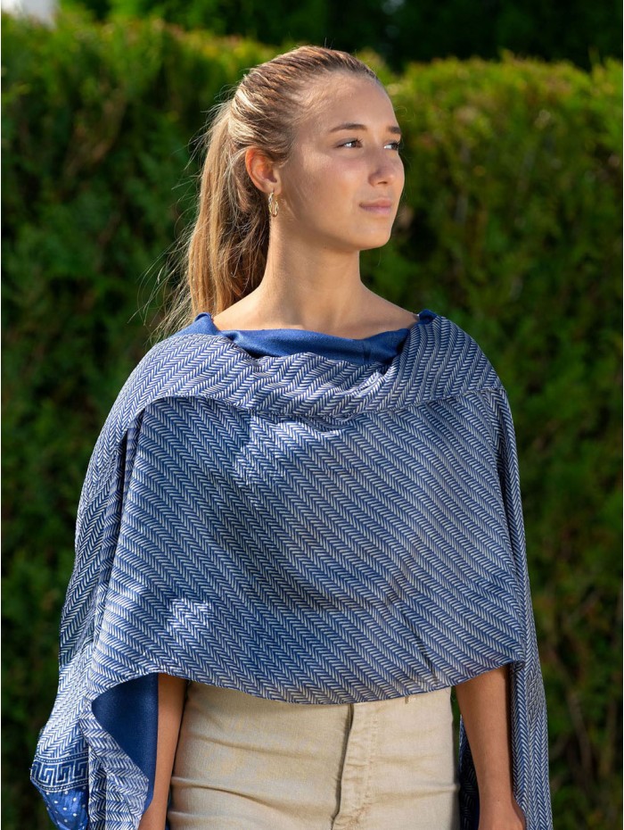 Foulard double en soie ASK227CDA
