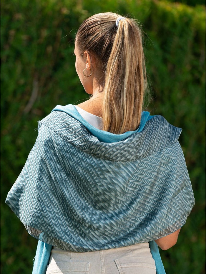 Foulard double en soie ASK227CDA
