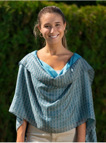 Double silk foulard ASK227CDB