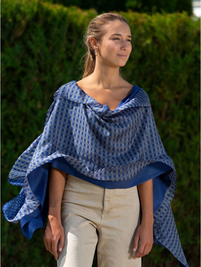 Foulard double en soie ASK227CDB