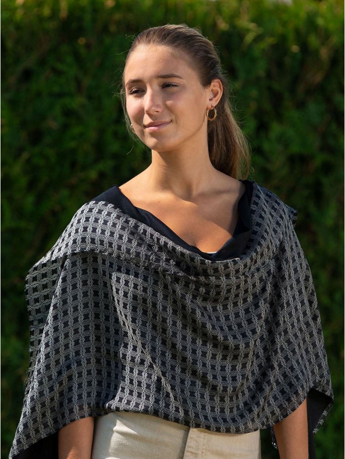 Foulard double en soie ASK227CDB