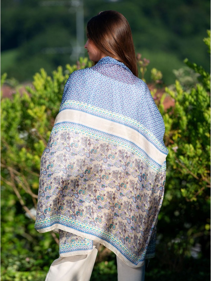 Foulard en soie ATU377C