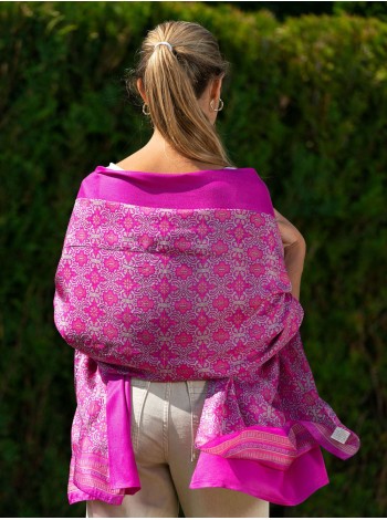 Foulard double en soie ASK228CD