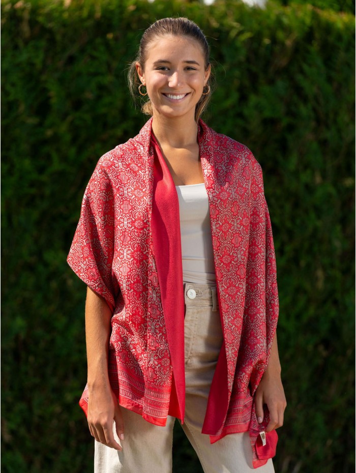 Double silk foulard ASK228CD