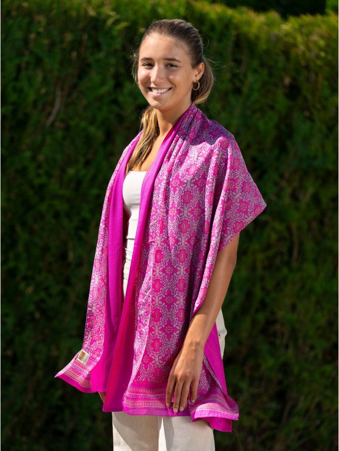 Double silk foulard ASK228CD
