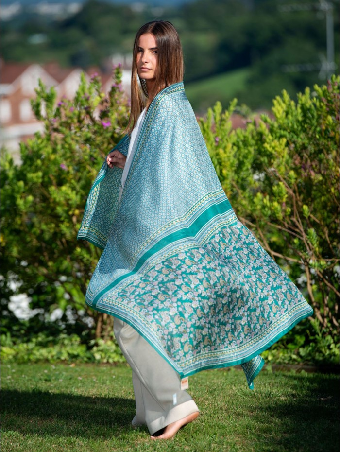 Foulard en soie ATU377C