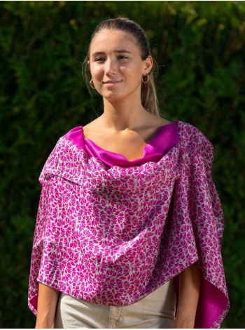 Foulard double en soie ASK230CDA