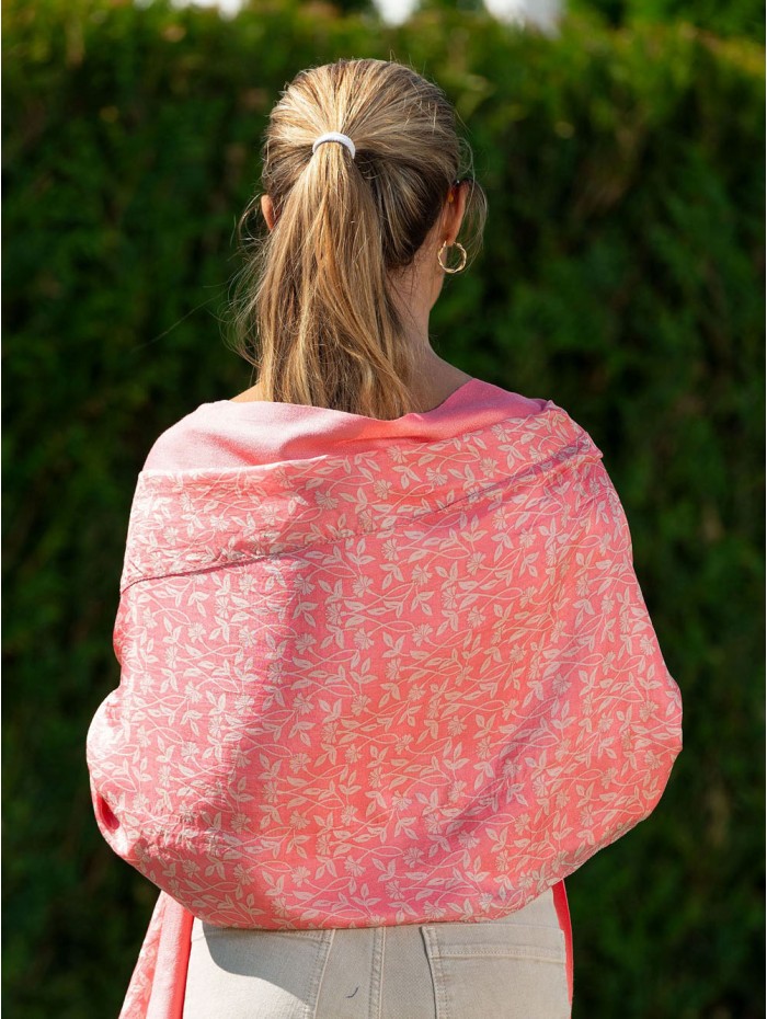 Foulard double en soie ASK230CDB