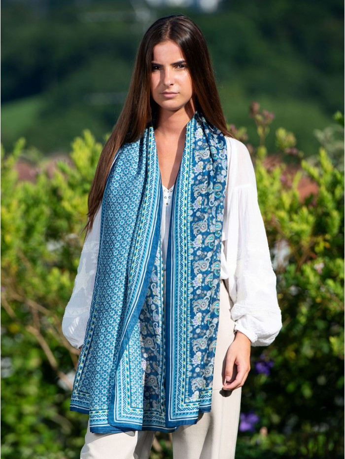 Foulard en soie ATU377C