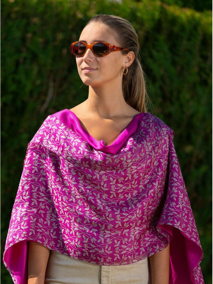 Foulard double en soie ASK230CDB
