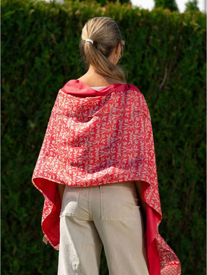 Fular de seda doble ASK230CDB