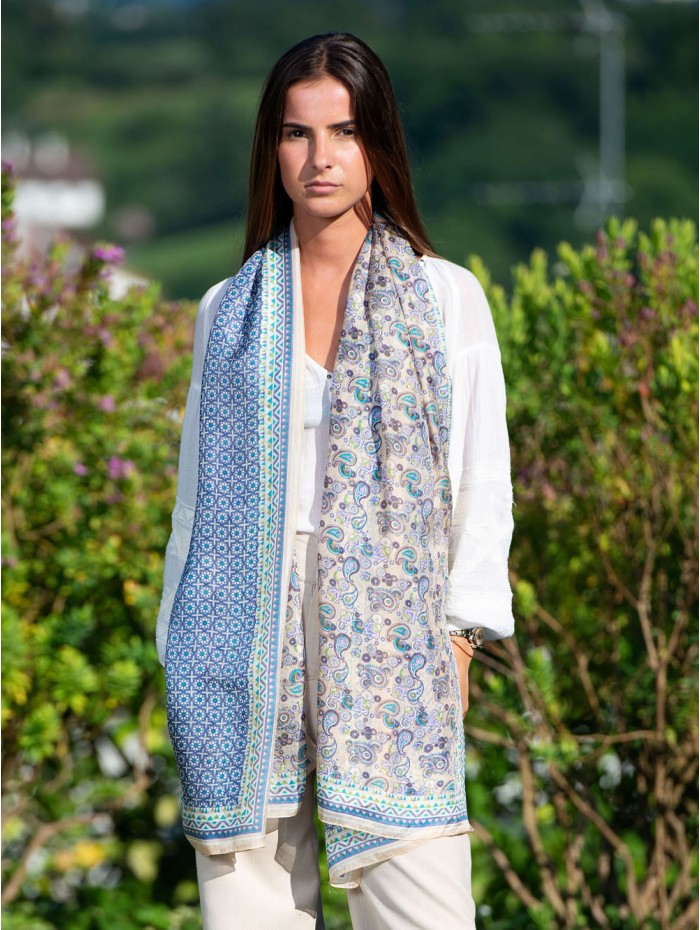 Foulard en soie ATU377C