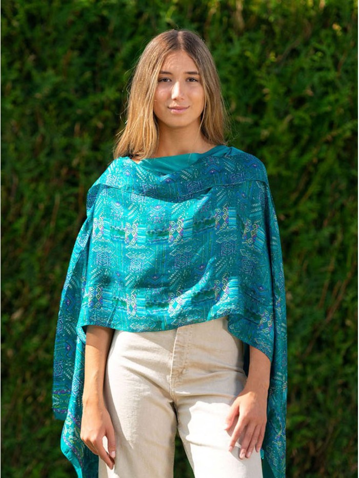 Foulard double en soie ASK234CD