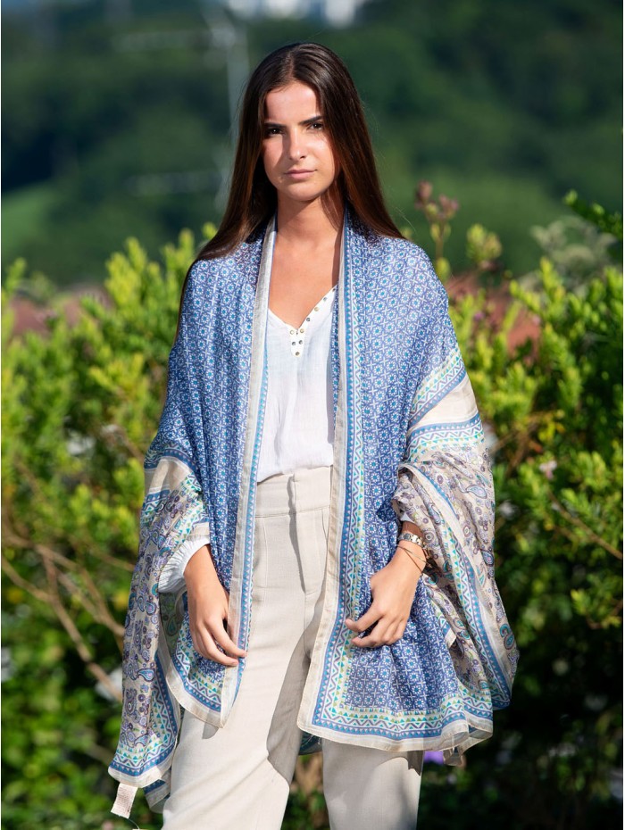 Foulard en soie ATU377C