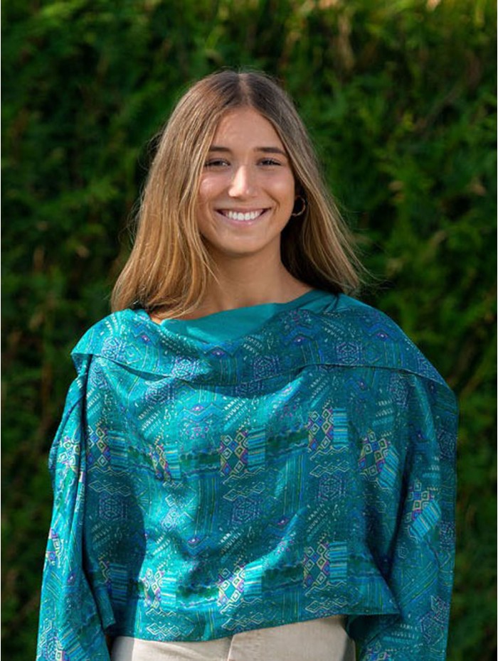 Foulard double en soie ASK234CD