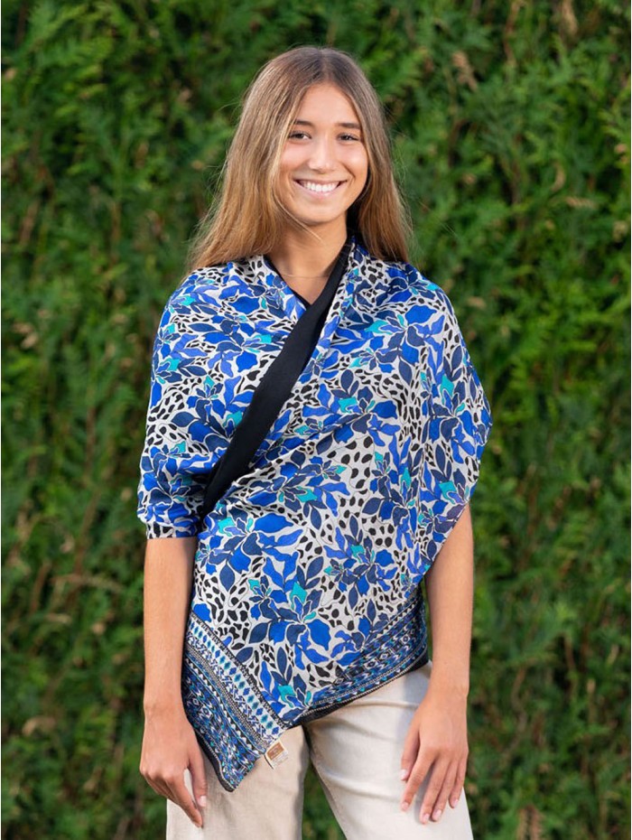 Foulard double en soie ASK237CD